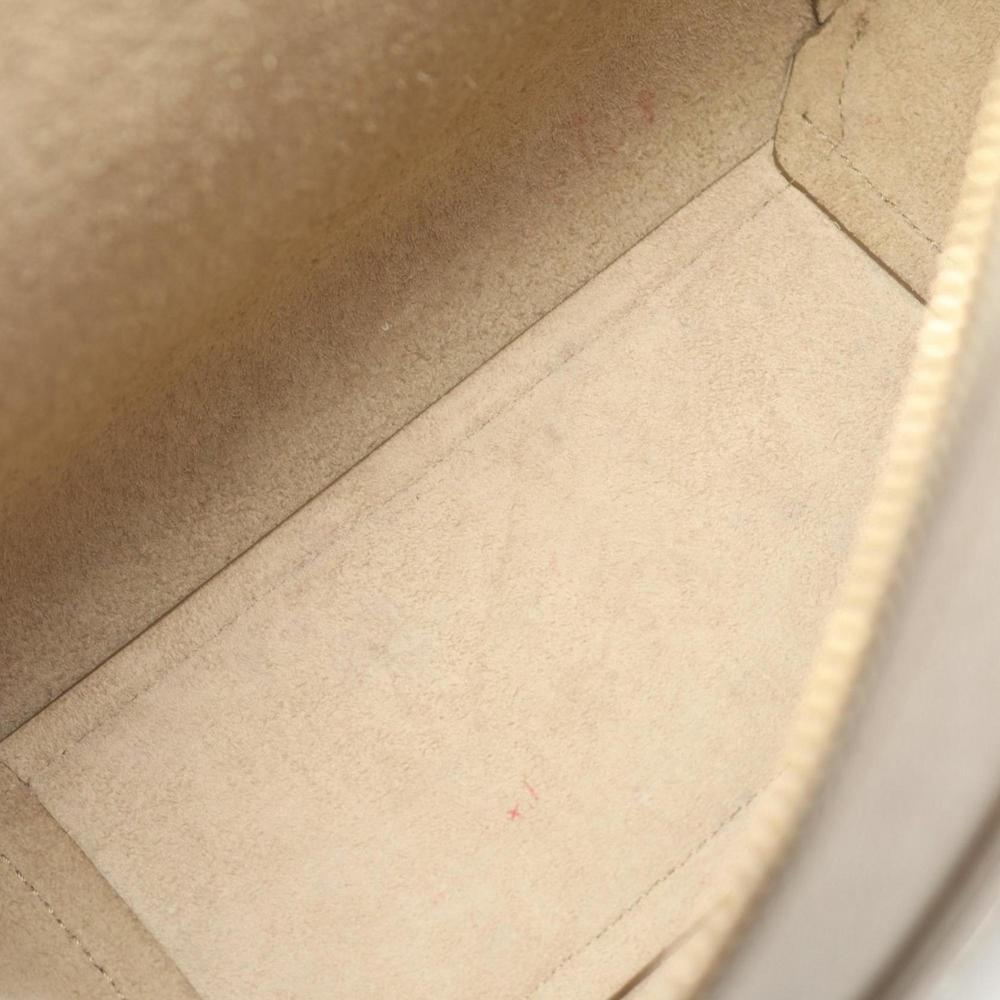 CELINE BELT NANO Belt Bag Nano Handbag Leather Women's Beige 189003 - Picture 6 of 10